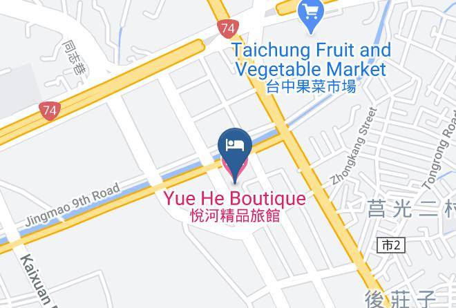Xitun District - Yue He Boutique Hotel Maps