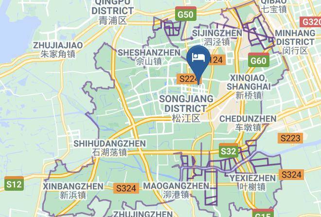 Songjiang District - Yue Hotel Maps