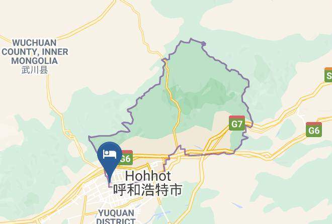 Hohhot - Yue Jia Business Hotel Dulange Maps