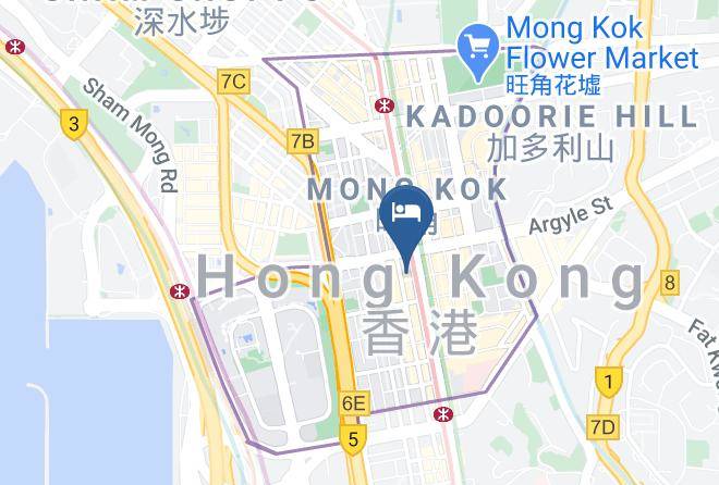 Kowloon - Yue Ka Hotel Maps