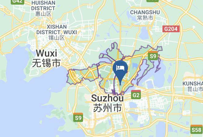 Suzhou - Yue Meng Hotel Maps