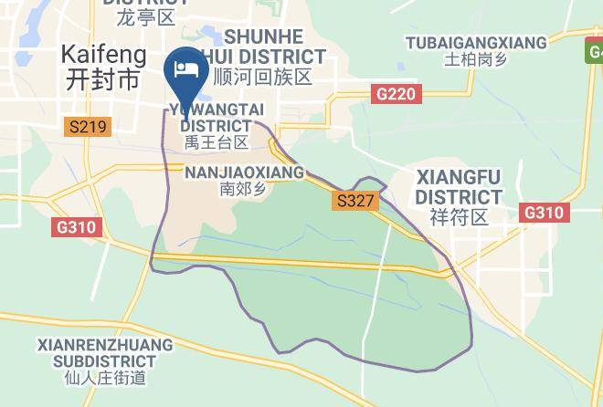 Kaifeng - Yue Ting Hotel Maps