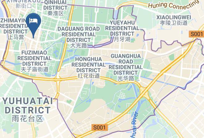 Nanjing - Yuehezhuang Hotel Maps