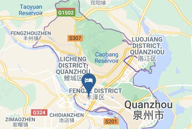 Quanzhou - Yuehua Hotel Maps