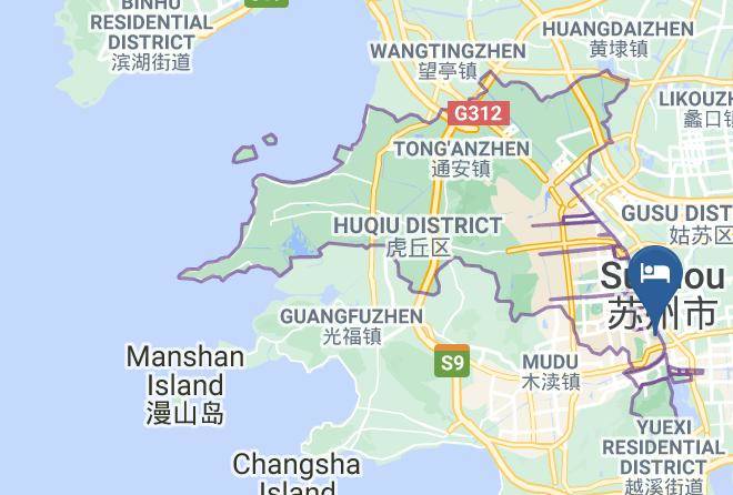 Suzhou - Yuehua Hotel Maps