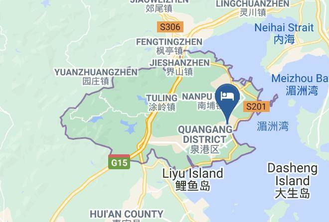 Quanzhou - Yuehui Hotel Maps