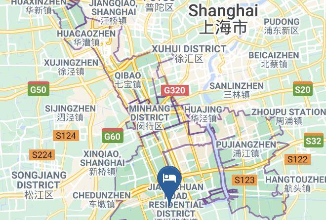 Minhang District - Yuejia Hotel Maps