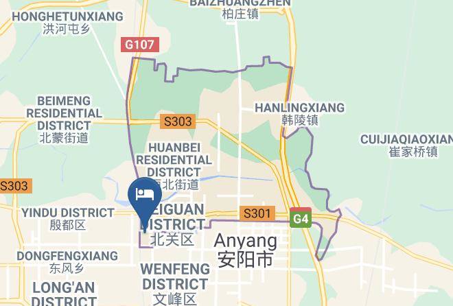 Anyang - Yuelai Business Hotel Maps