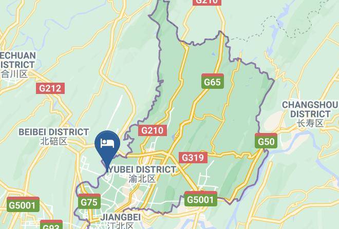Yubei District - Yuelai Hotel Maps
