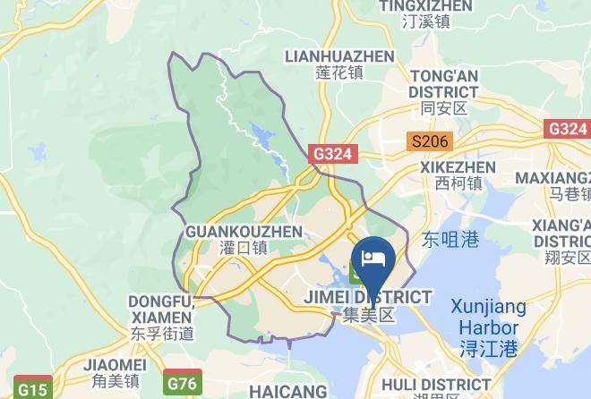 Xiamen - Yuelaideng Hotel Maps