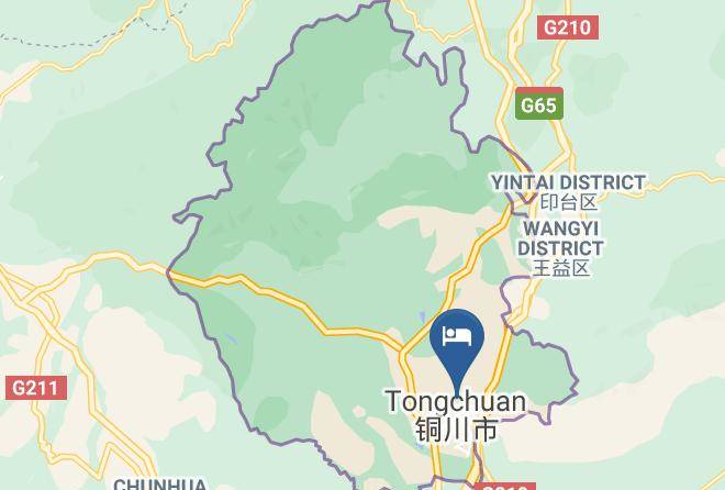 Tongchuan - Yueli Hotel Maps