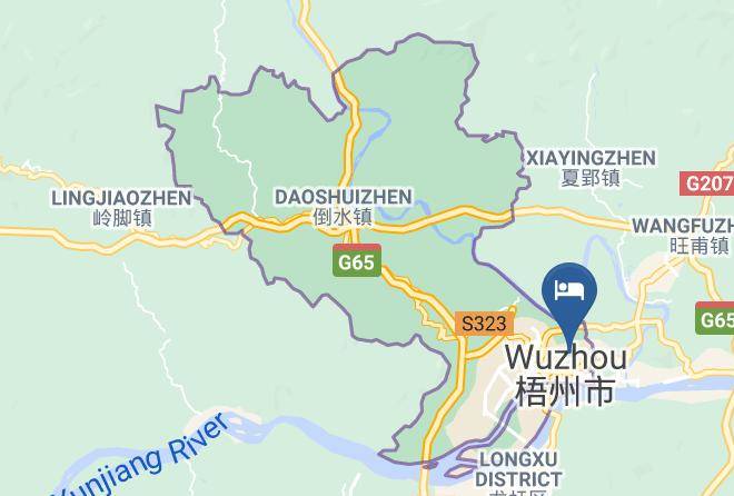 Wuzhou - Yuelin Hotel Fenghua Maps