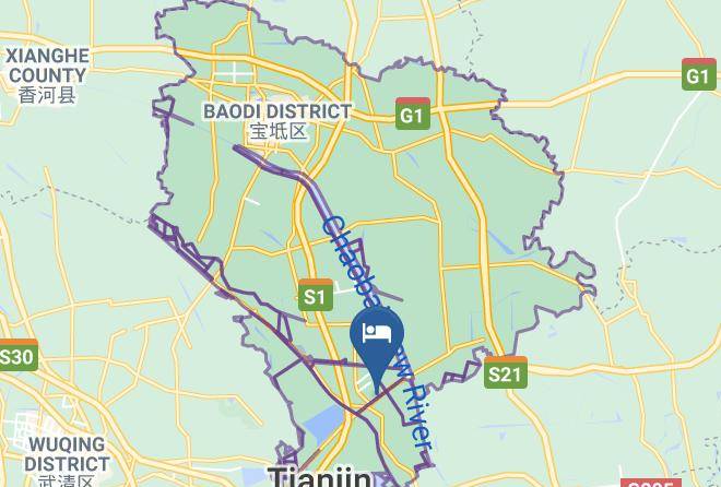 Baodi District - Yuelongwan Commercial Hotel Maps