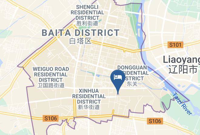 Liaoyang - Yueri Hotel Maps