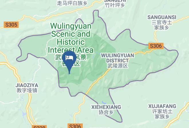 Zhangjiajie - Yuetu Express Hotel Maps