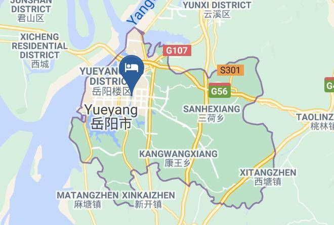 Yueyang - Yueyang Fenglin Hotel Maps