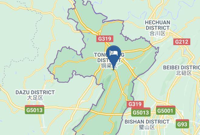 Tongliang District - Yueyang Hotel Maps