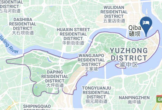 Yuzhong District - Yueyou Shangge Hotel Maps
