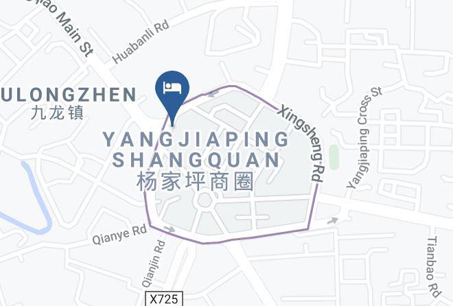 Jiulongpo District - Yueyou Yushang Hotel Maps