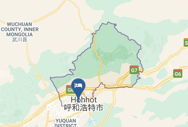 Hohhot - Yufeng Hotel Maps