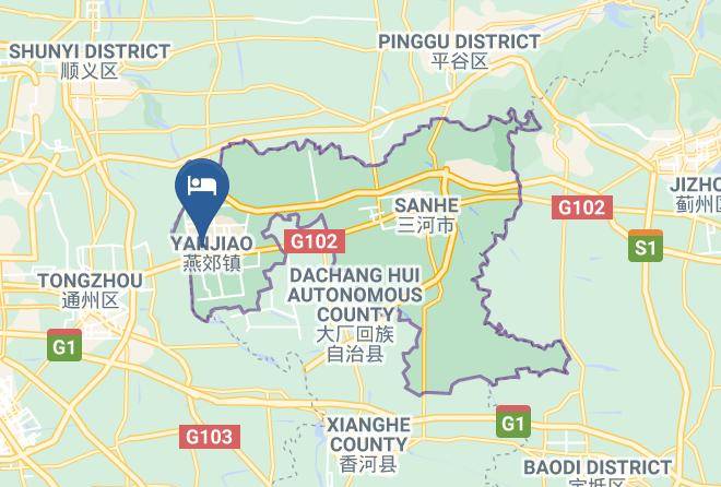 Langfang - Yufengyuan Hotel Maps