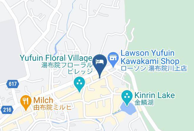 Yufu City - Yufuin A Dream Square Maps
