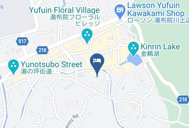 Yufu City - Yufuin A Dream Square Maps