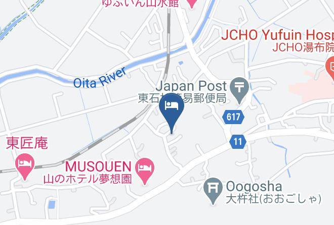 Yufu City - Yufuin Hot Spring Hotel Fukinoya Maps