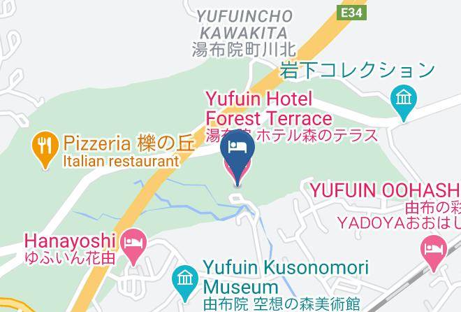 Yufu City - Yufuin Hotel Forest Terrace Maps