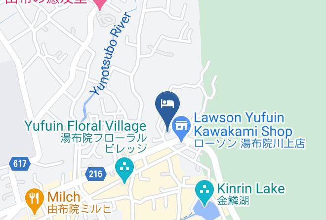 Yufu City - Yufuin Hotel Shuhokan Maps