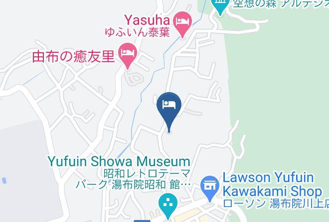 Yufu City - Yufuin Kinrinko Kadan Maps