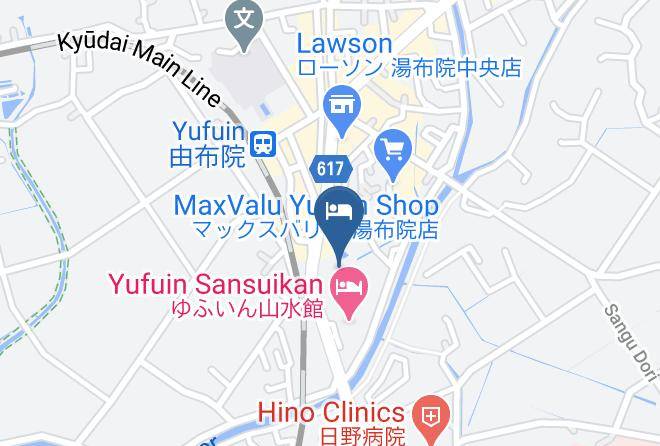 Yufu City - Yufuin Kotobuki Hananosho Maps