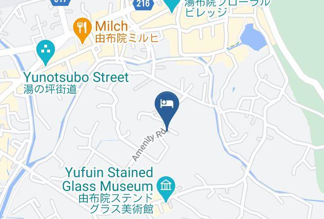 Yufu City - Yufuin Lodge Tabinokura Maps