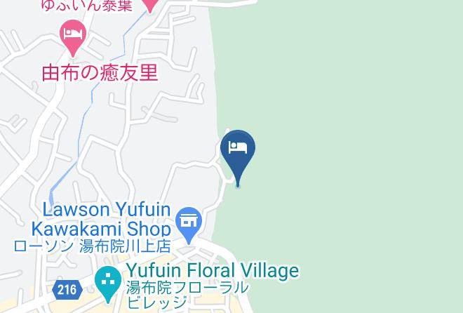 Yufu City - Yufuin Mori No Hotel Shan Jewel Maps