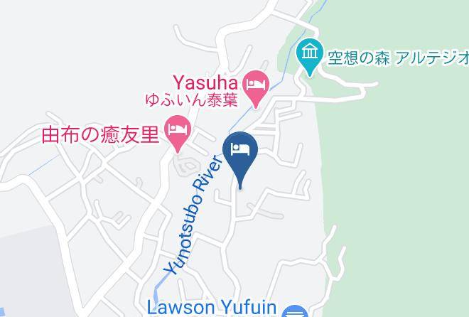 Yufu City - Yufuin Ryokan Seikoen Maps