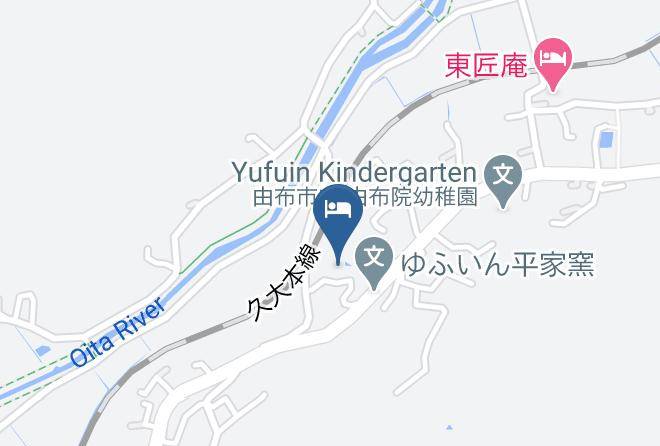 Yufu City - Yufuin Sankouen Maps