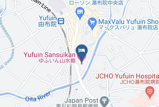 Yufu City - Yufuin Sansuikan Maps