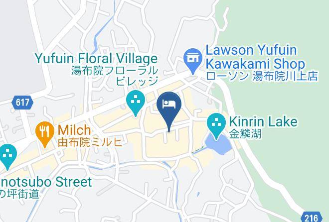 Yufu City - Yufuin Santoukan Maps