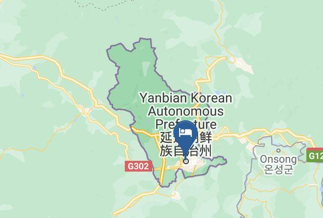 Yanbian Chosenzu Aut Prefecture - Yufurong Hotel Maps