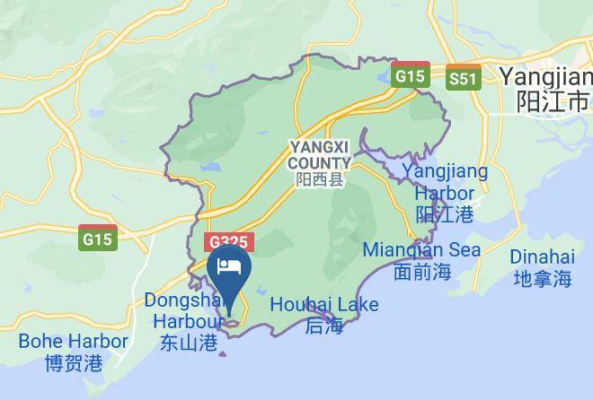 Yangjiang - Yugang Family Hotel Maps