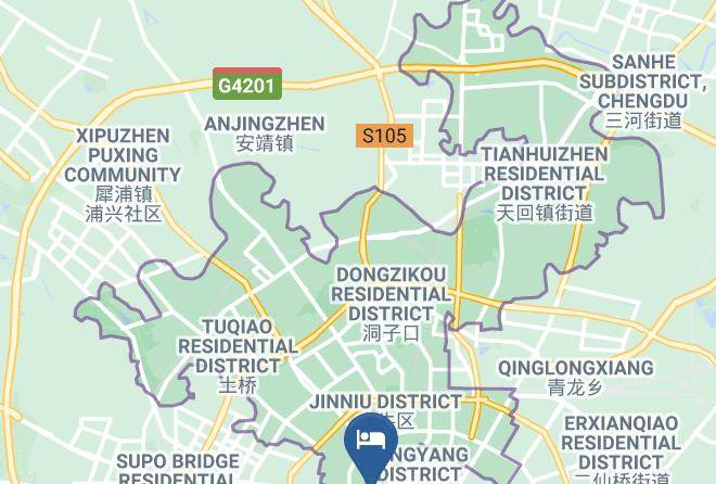 Chengdu - Yuge Commercial Hotel Maps
