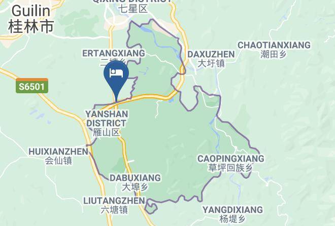 Guilin - Yugui Hotel Maps