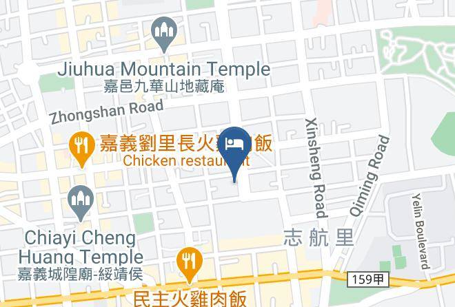 Chiayi City - Yuh Tong Hotel Maps