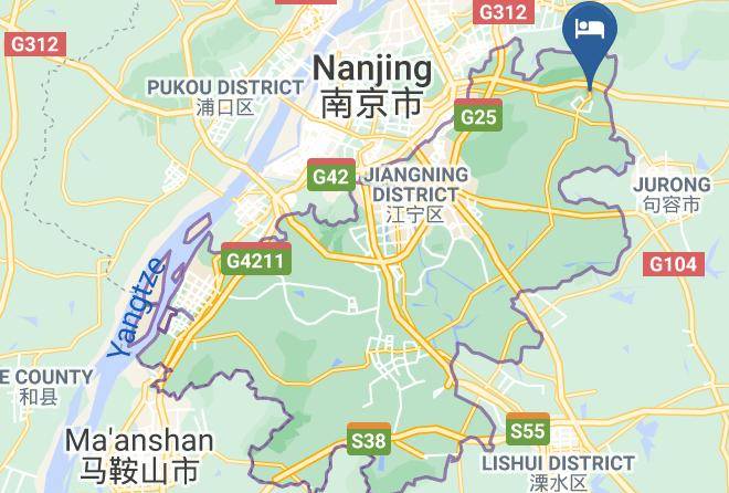 Nanjing - Yuhao Hot Spring Hotel Northeast Gate Maps
