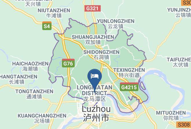 Luzhou - Yuhe Commercial Hotel Maps