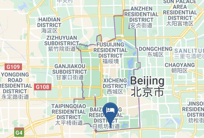 Xicheng District - Yuhuagong Hotel Maps
