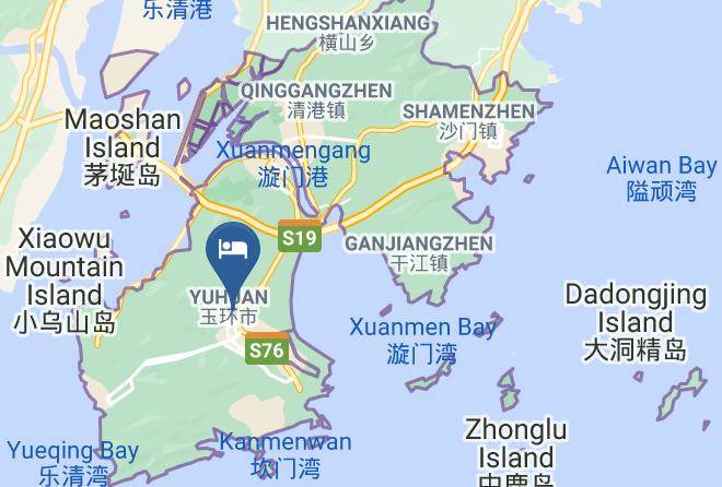 Taizhou - Yuhuan Grand Hotel Maps
