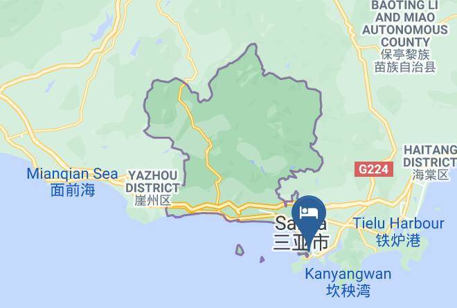 Sanya - Yuhuayuan Sanya Resort Maps