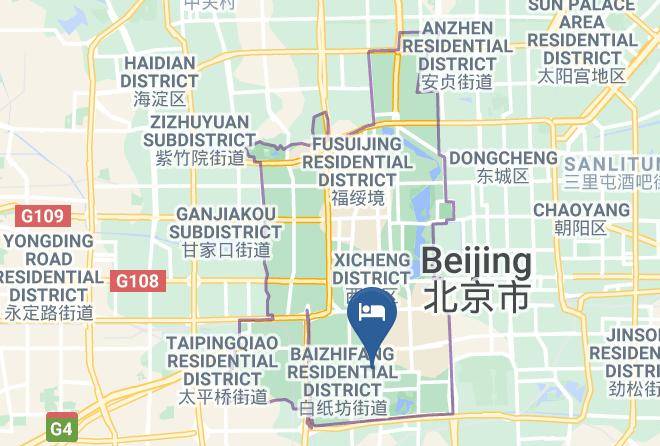 Xicheng District - Yuhui Hotel Maps