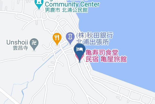 Oga City - Yuinoyado Bettei Tsubaki Maps
